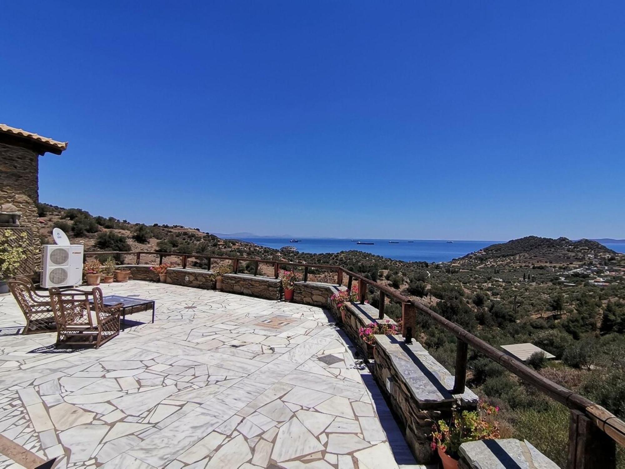 Saronic Citadel Seaside Villa Salamis Exteriör bild