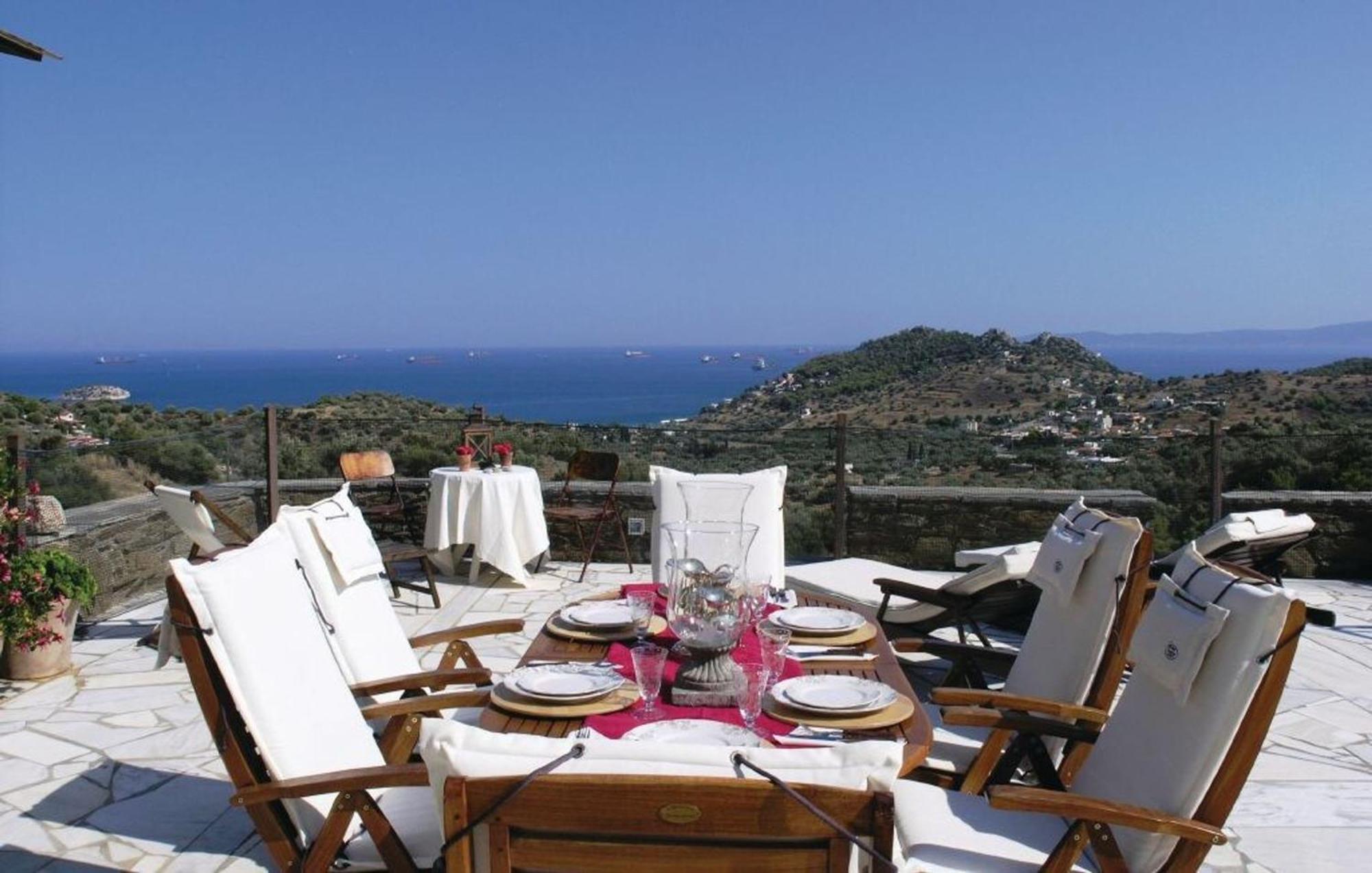 Saronic Citadel Seaside Villa Salamis Exteriör bild