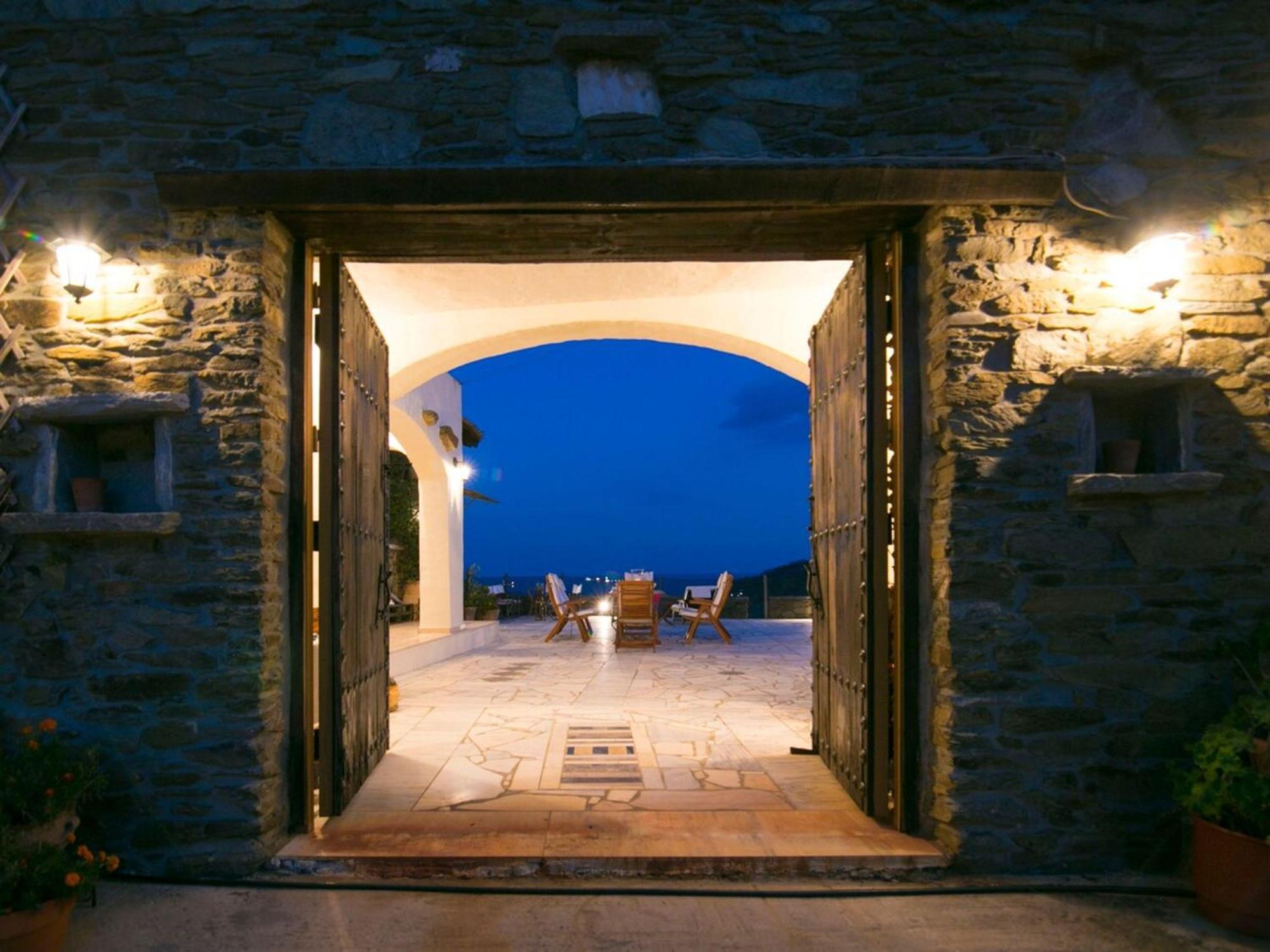 Saronic Citadel Seaside Villa Salamis Exteriör bild